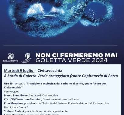 38esima edizione di Goletta Verde, la storica campagna estiva di Legambiente
