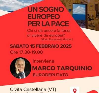 Incontro con Marco Tarquinio del punto pace “Lazio Nord”