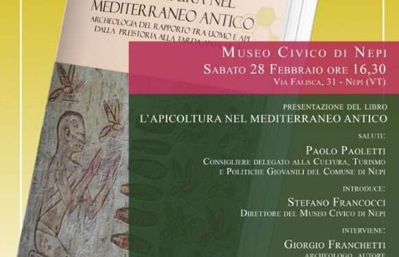 Nepi, presentazione del saggio “L’apicoltura nel Mediterraneo antico”