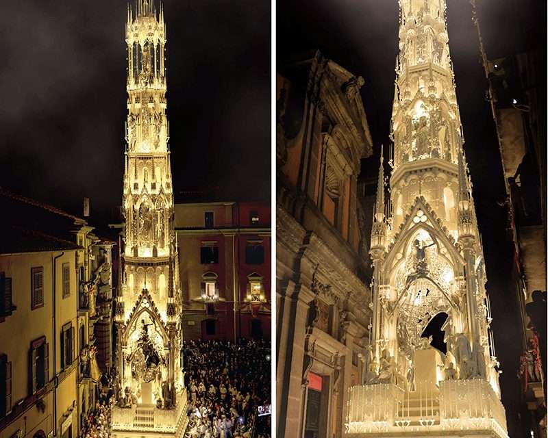 Macchina di Santa Rosa a Viterbo: la storia di Rosa e la notte del 3 settembre